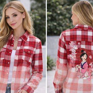 NWT Disney Princess Mulan Portrait Dip-Dye